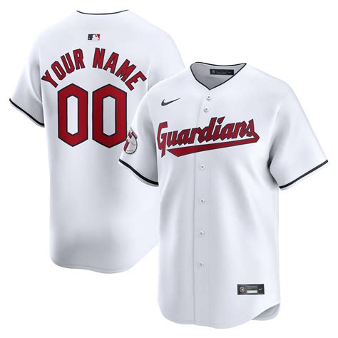 youth cleveland guardians nike white replica custom jersey|Official Cleveland Guardians Gear, Guardians Jerseys, Store, Cleveland .